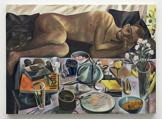 Louis Fratino, You and your things, 2022
